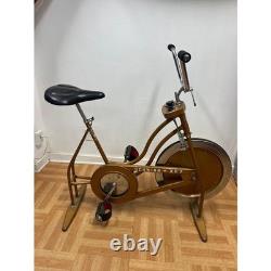 Vintage Schwinn XR-7 Vintage Exercise Bike Gold Stationary Bicycle CAN SHIP