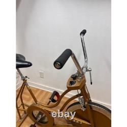 Vintage Schwinn XR-7 Vintage Exercise Bike Gold Stationary Bicycle CAN SHIP