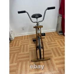 Vintage Schwinn XR-7 Vintage Exercise Bike Gold Stationary Bicycle CAN SHIP
