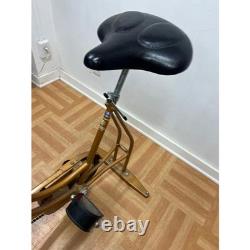 Vintage Schwinn XR-7 Vintage Exercise Bike Gold Stationary Bicycle CAN SHIP