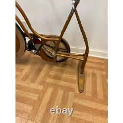 Vintage Schwinn XR-7 Vintage Exercise Bike Gold Stationary Bicycle CAN SHIP