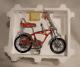 Vintage Schwinn Xonex'69 Orange Krate 1/6 Scale Bicycle Coa Original Box