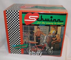 Vintage Schwinn Xonex'69 Orange Krate 1/6 Scale Bicycle COA Original Box