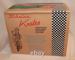 Vintage Schwinn Xonex'69 Orange Krate 1/6 Scale Bicycle COA Original Box