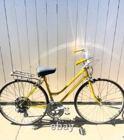Vintage Schwinn Yellow Super Sport Bicycle 1972