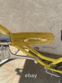 Vintage Schwinn Yellow Super Sport Bicycle 1972