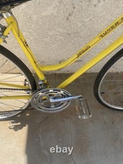 Vintage Schwinn Yellow Super Sport Bicycle 1972