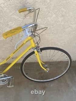 Vintage Schwinn Yellow Super Sport Bicycle 1972