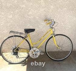 Vintage Schwinn Yellow Super Sport Bicycle 1972