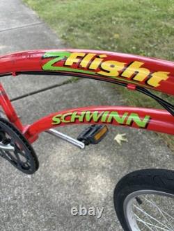 Vintage Schwinn Z-Flight 20 BMX Style 6 Speed Bike Shimano SIS Grip Shift
