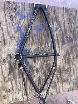 Vintage Schwinn black 1968 5-speed fastback frame Serial # CD10776