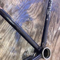 Vintage Schwinn black 1968 5-speed fastback frame Serial # CD10776