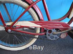 Vintage Schwinn girl 20 Starlet Bicycle 1954-56 Skiptooth