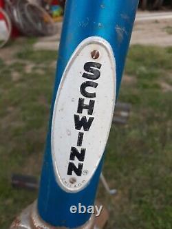 Vintage Schwinn racer men's bicycle converted coaster break