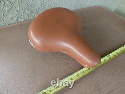 Vintage Scripted Schwinn Centennial Phantom Leather Seat Saddle