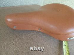 Vintage Scripted Schwinn Centennial Phantom Leather Seat Saddle