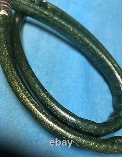 Vintage Summit Combo Lock Muscle Bike Schwinn Pea Picker Campus Green Glitter