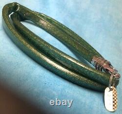 Vintage Summit Combo Lock Muscle Bike Schwinn Pea Picker Campus Green Glitter