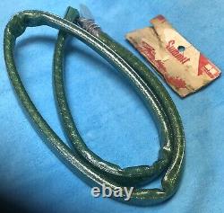 Vintage Summit Combo Lock Muscle Bike Schwinn Pea Picker Campus Green Glitter