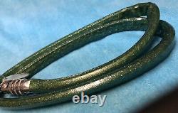 Vintage Summit Combo Lock Muscle Bike Schwinn Pea Picker Campus Green Glitter