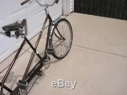 Vintage Twin Schwinn Tandem Bicycle, original