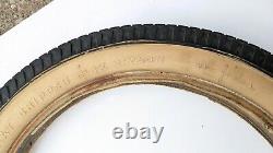 Vintage USA Schwinn Stingray Runabout Gripper Slik 16 X 2.125 Tire S2 White Wall
