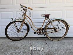 Vintage Unrestored Schwinn Fair Lady Girls 26'' S7 Bicycle Bike