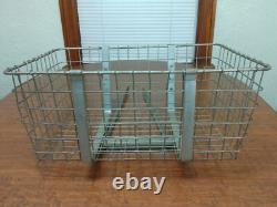 Vintage Wald Schwinn Bicycle Cycle Large Front Basket with Brackets 21 x 15 x 10