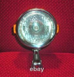 Vintage Working Schwinn Bicycle Krate Pumpkin Ball Head Light