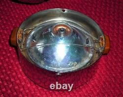 Vintage Working Schwinn Bicycle Krate Pumpkin Ball Head Light