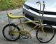 Vintage Yellow Schwinn Stingray Fastback 5 Speed Muscle Bike / Bicycle