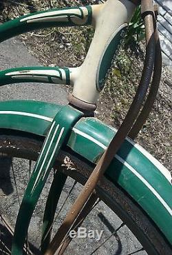 Vintage antique Schwinn BF Goodrich ladies original paint pre-war Bicycle