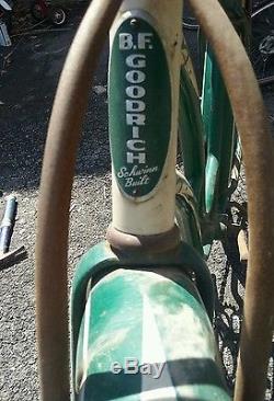 Vintage antique Schwinn BF Goodrich ladies original paint pre-war Bicycle