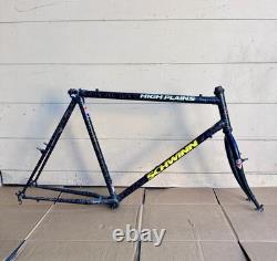 Vintage lugged Schwinn High Plains Team Issue Mountain Bike Frameset Frame Fork