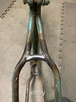 Vintage prewar Bike Frame Rear Dropout & Fender Repair Schwinn Motorbike Klunker