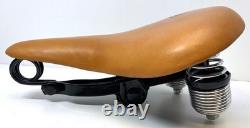 Vintage restored MESINGER B-1 DELUXE bicycle SEAT fits Schwinn