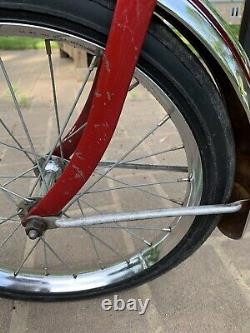 Vintage/retro Schwinn Red/white Kids Unisex Pixie 16 Bicycle Rubber Wheels