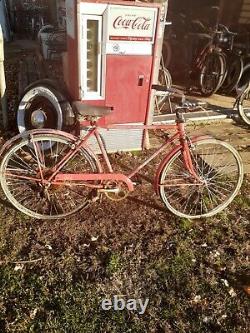 Vintage schwinn Collegian bicycle fresh barn find restore project
