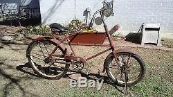 Vintage schwinn cycle truck bike