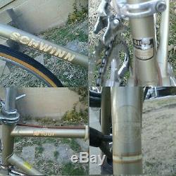 Vintage schwinn le tour 12 speed bike USA 1983 chromoly 4130 Gold