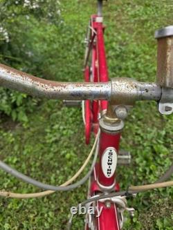 Vintage schwinn racer bicycle Bike 1969 Red Chicago