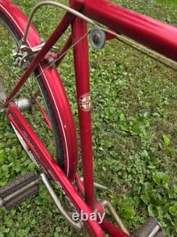 Vintage schwinn racer bicycle Bike 1969 Red Chicago