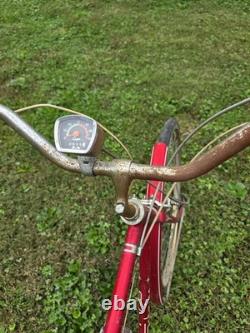Vintage schwinn racer bicycle Bike 1969 Red Chicago