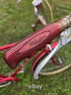 Vintage schwinn racer bicycle Bike 1969 Red Chicago
