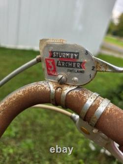 Vintage schwinn racer bicycle Bike 1969 Red Chicago