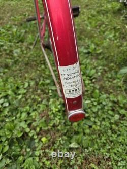 Vintage schwinn racer bicycle Bike 1969 Red Chicago