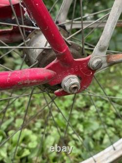 Vintage schwinn racer bicycle Bike 1969 Red Chicago