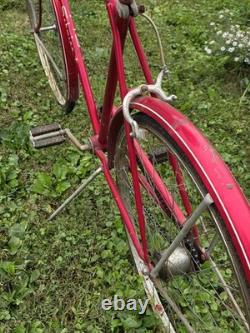 Vintage schwinn racer bicycle Bike 1969 Red Chicago