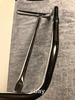 Vintage style Schwinn 1995 Motorbike bicycle cross brace re-plated handlebars