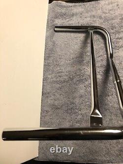 Vintage style Schwinn 1995 Motorbike bicycle cross brace re-plated handlebars